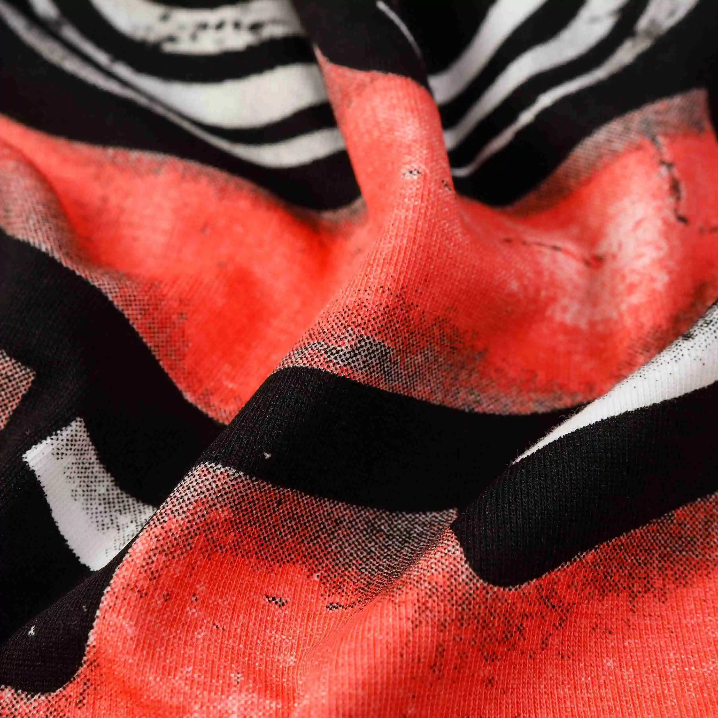 High quality trendy printed bat short sleeves