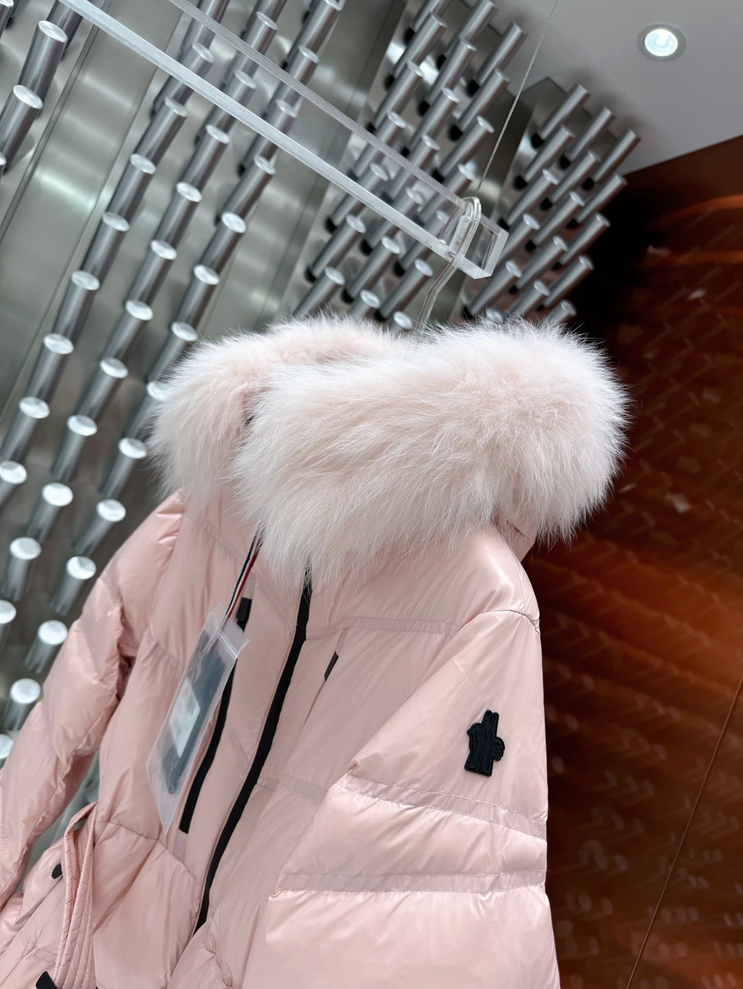Short casual down jacket