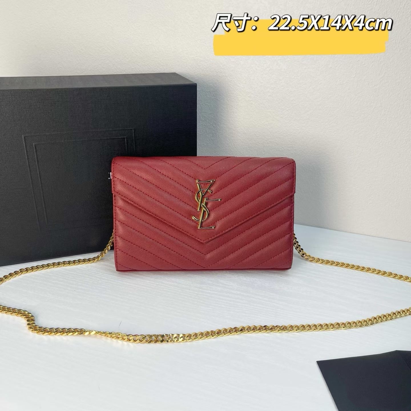 High quality chain shoulder diagonal envelope package