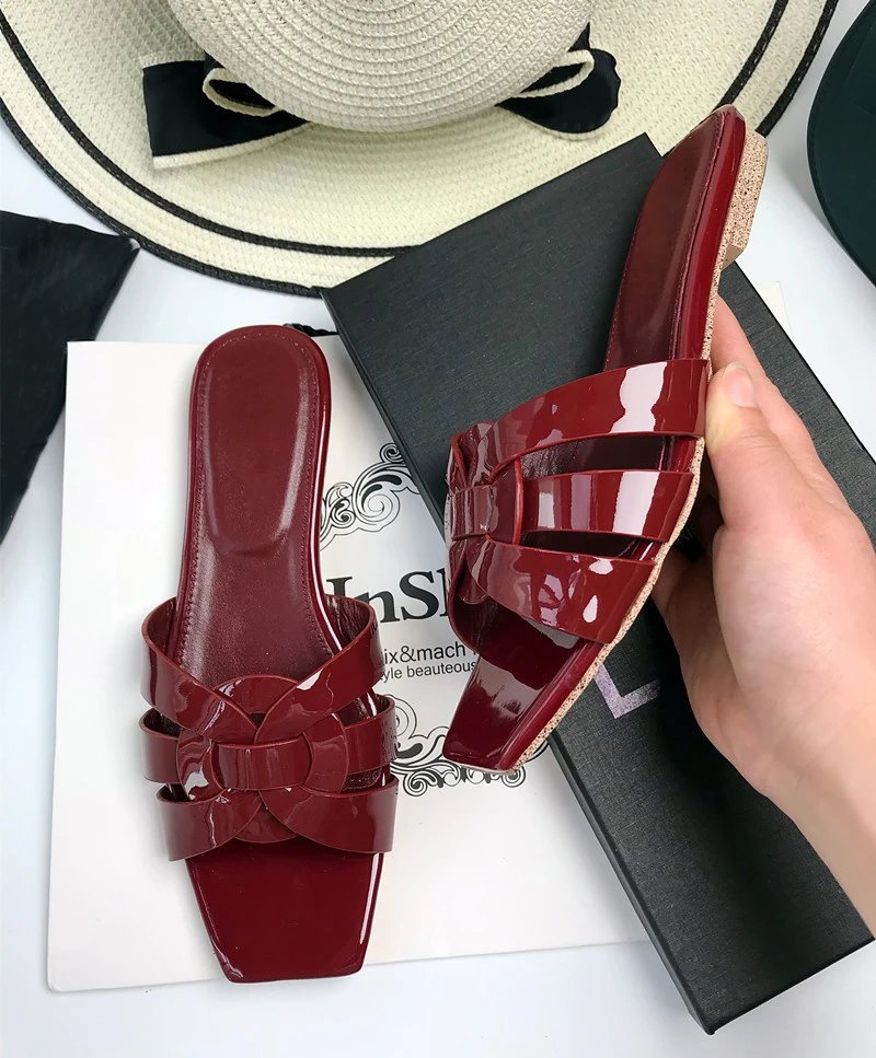 High quality flat woven slippers, please add : 18030258501 if you need size guide