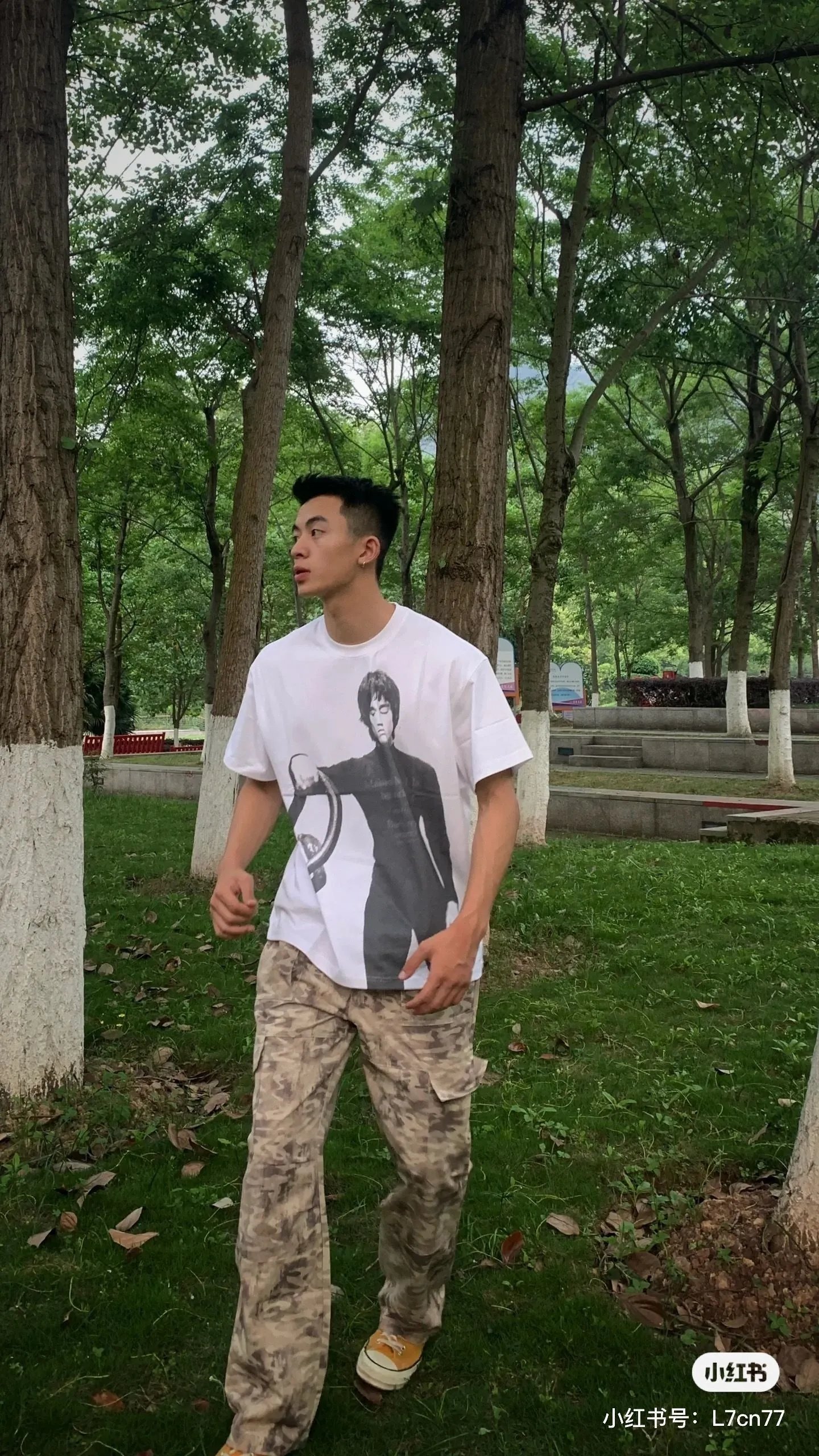 High quality pure cotton creative short sleeves