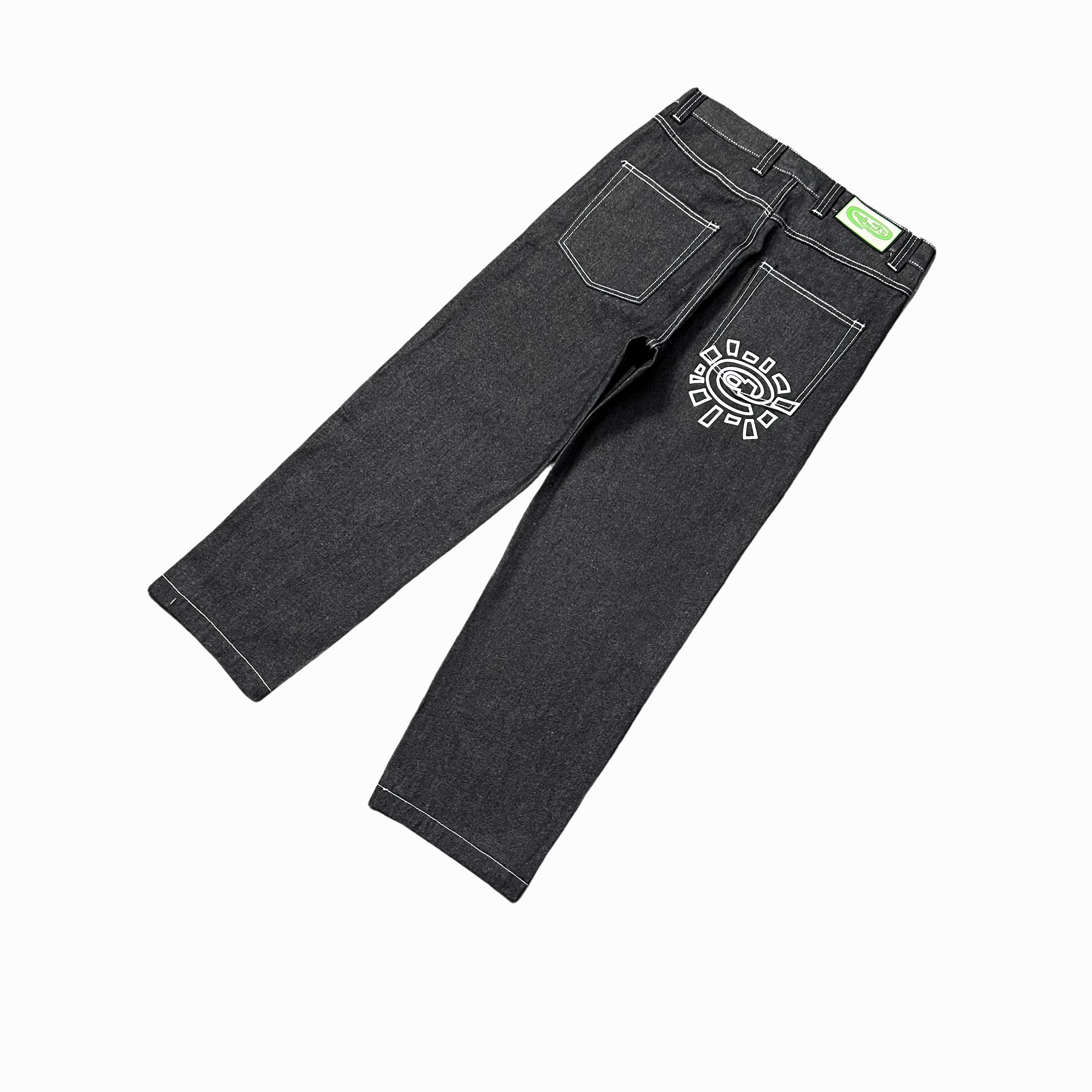 New high quality sun hoodie set jeans