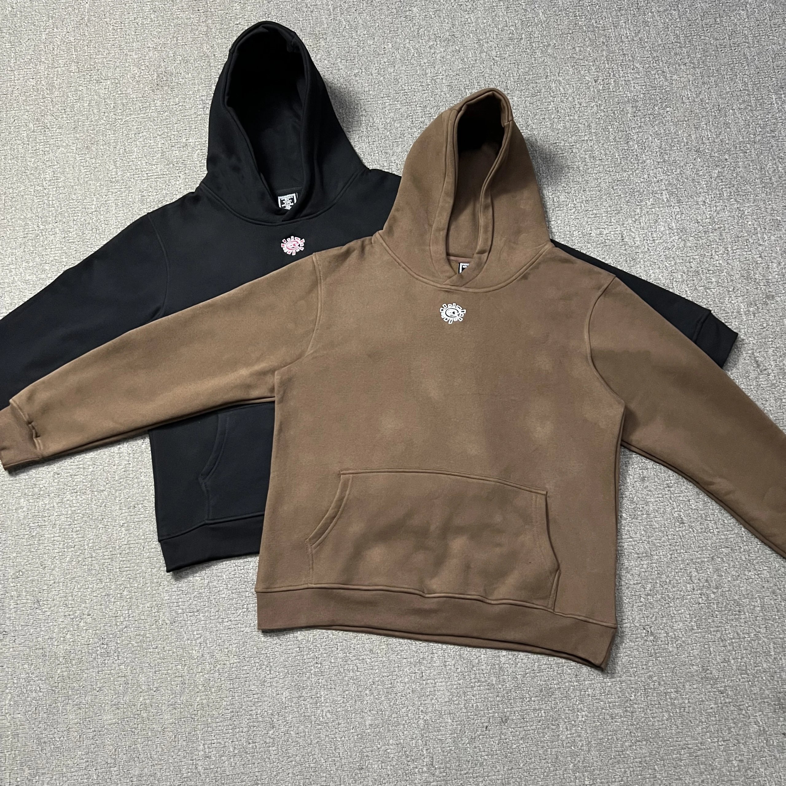 New high quality sun hoodie set jeans
