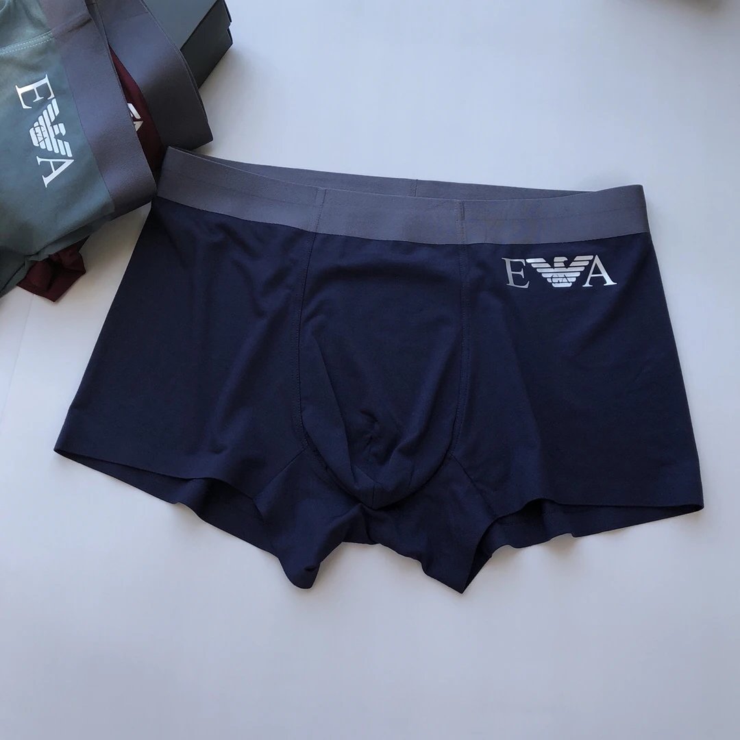 High quality men's underwear in a box of three, available in any color