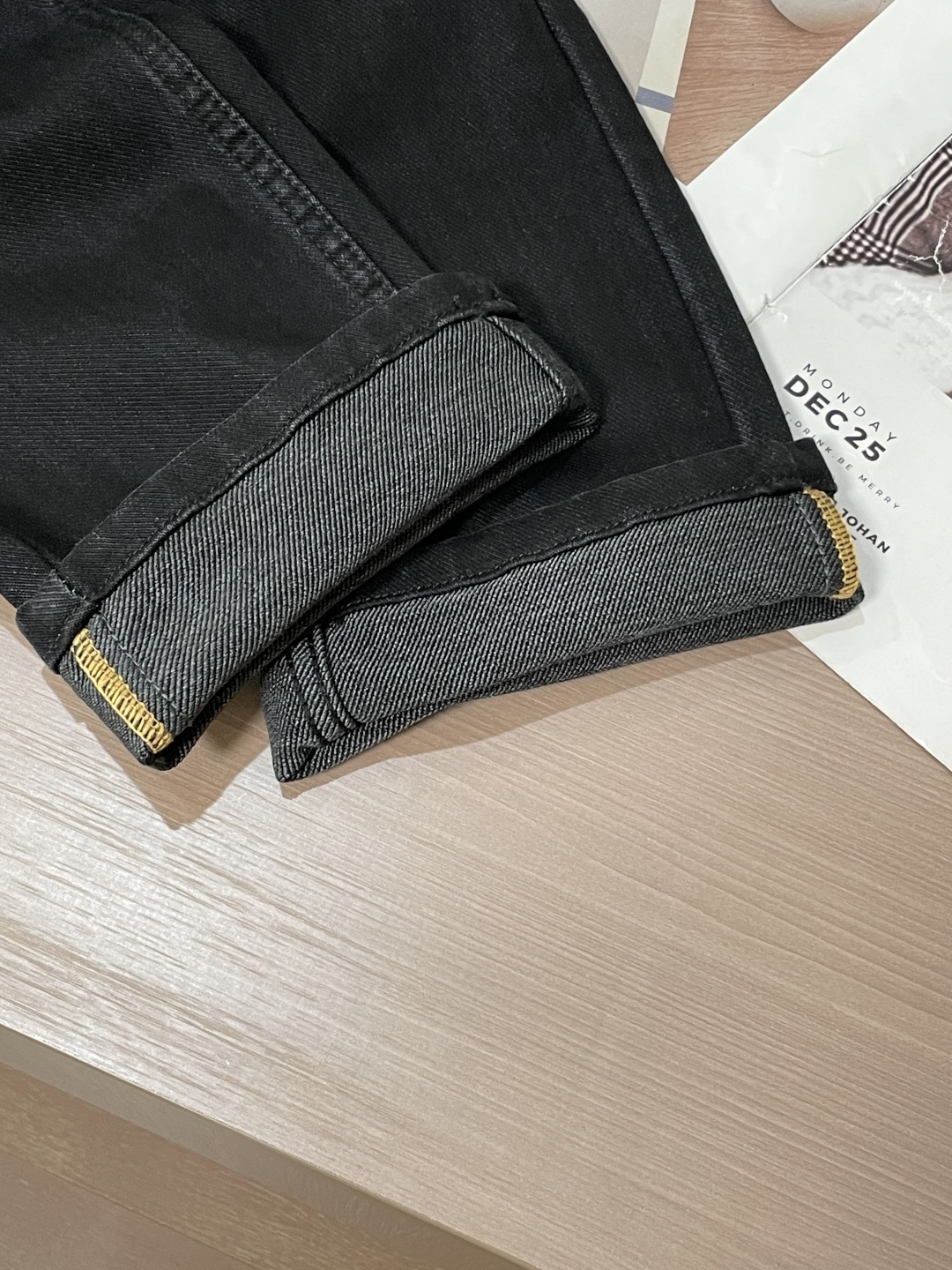 New high-end men's stretch brand trendy pants and jeans