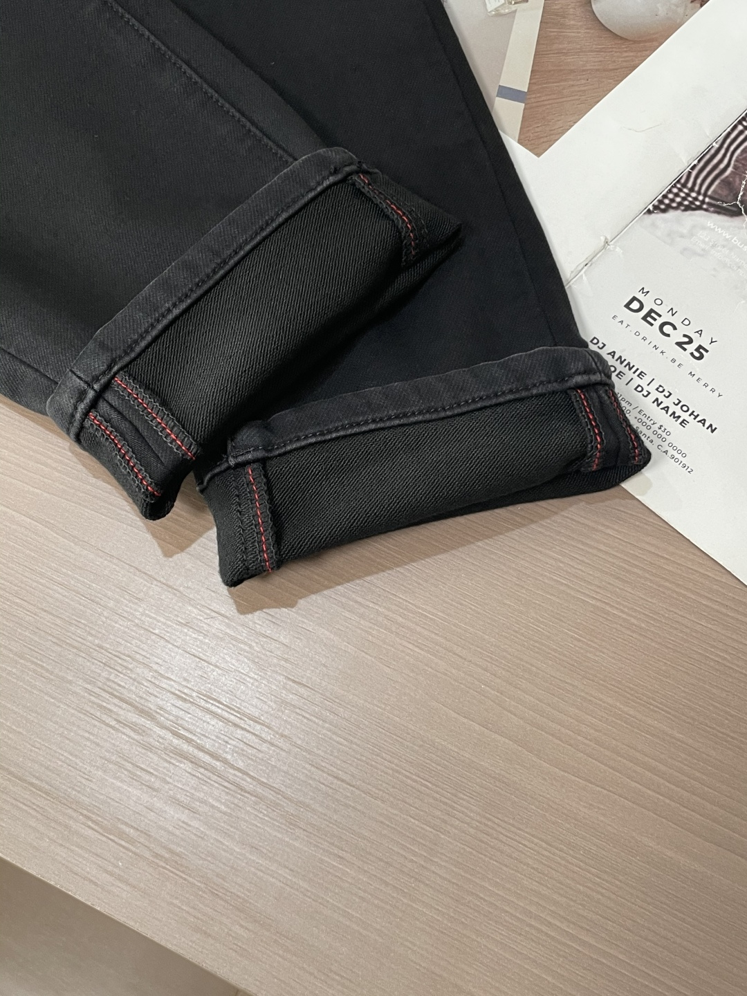 New high-end men's stretch brand trendy pants and jeans