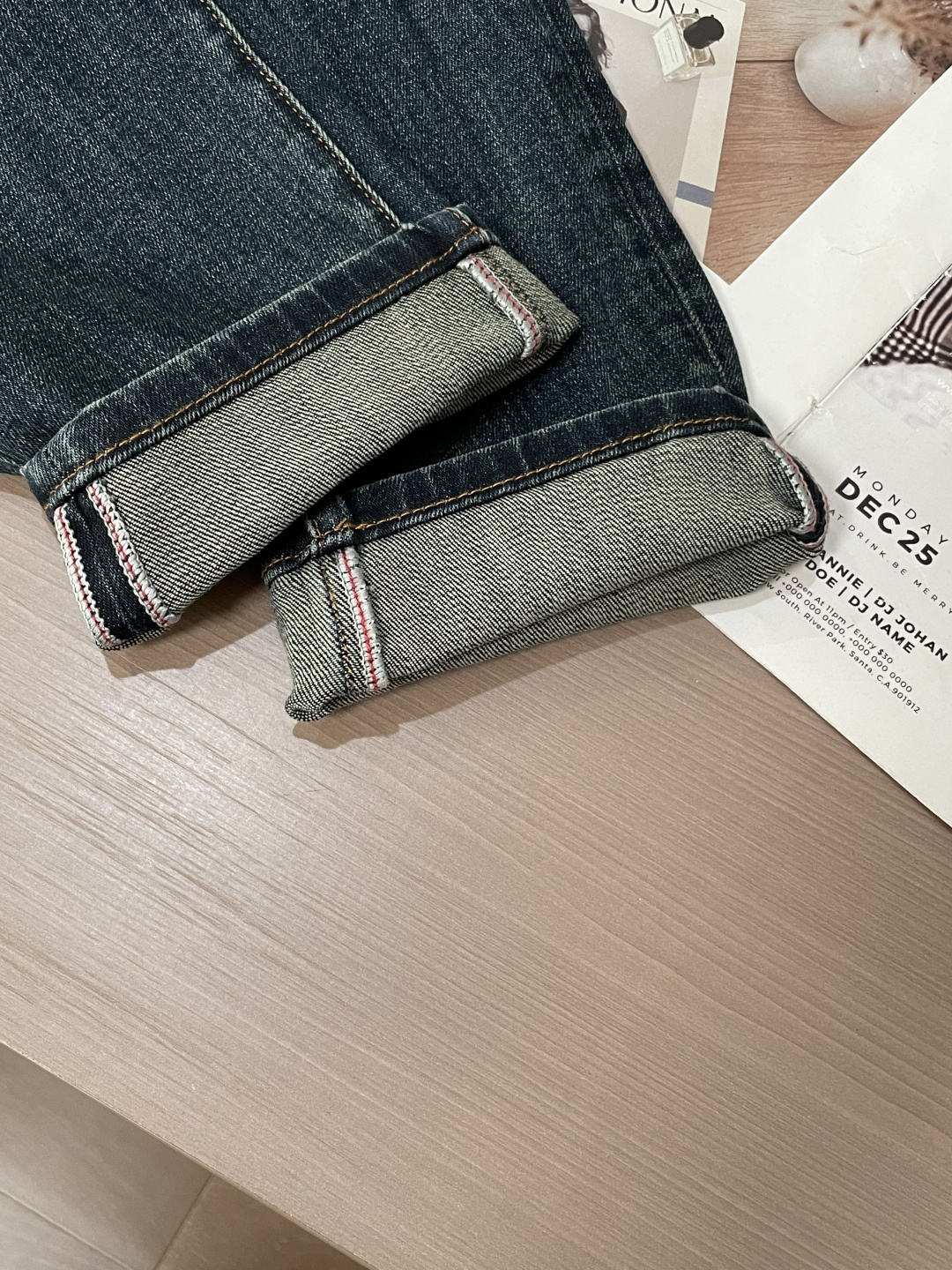 New high-end men's stretch brand trendy pants and jeans