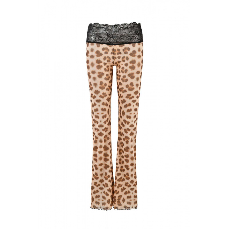 High quality suspender low waisted bell bottom pants set, please add : 18030258501 if you need size guide