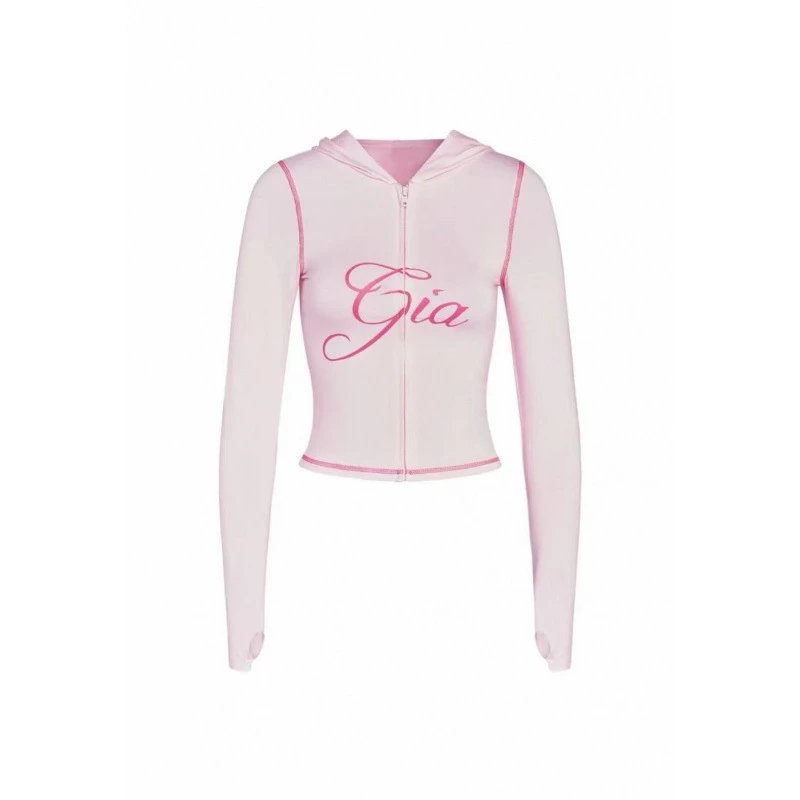 High quality slim fit hooded zipper short jacket set, please add : 18859952090 if you need size guide