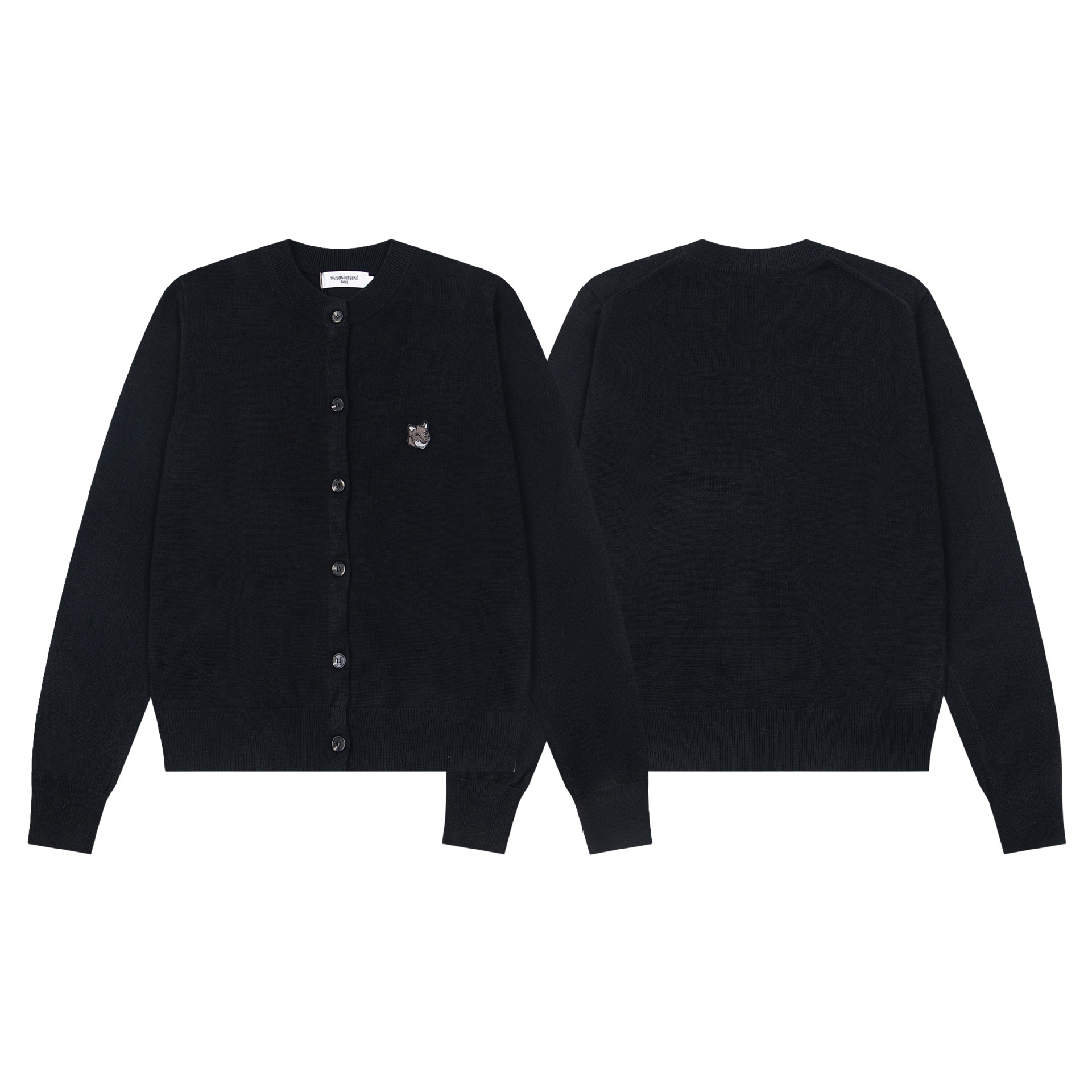 High quality fox head wool sweater cardigan pls add : 18030258501 if you need size guide