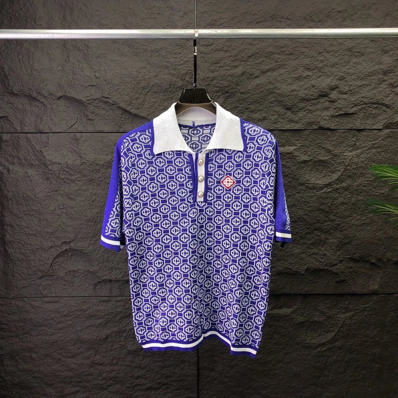 High quality short sleeved stand up collar knitted sweater, please add : 18030258501 if you need size guide