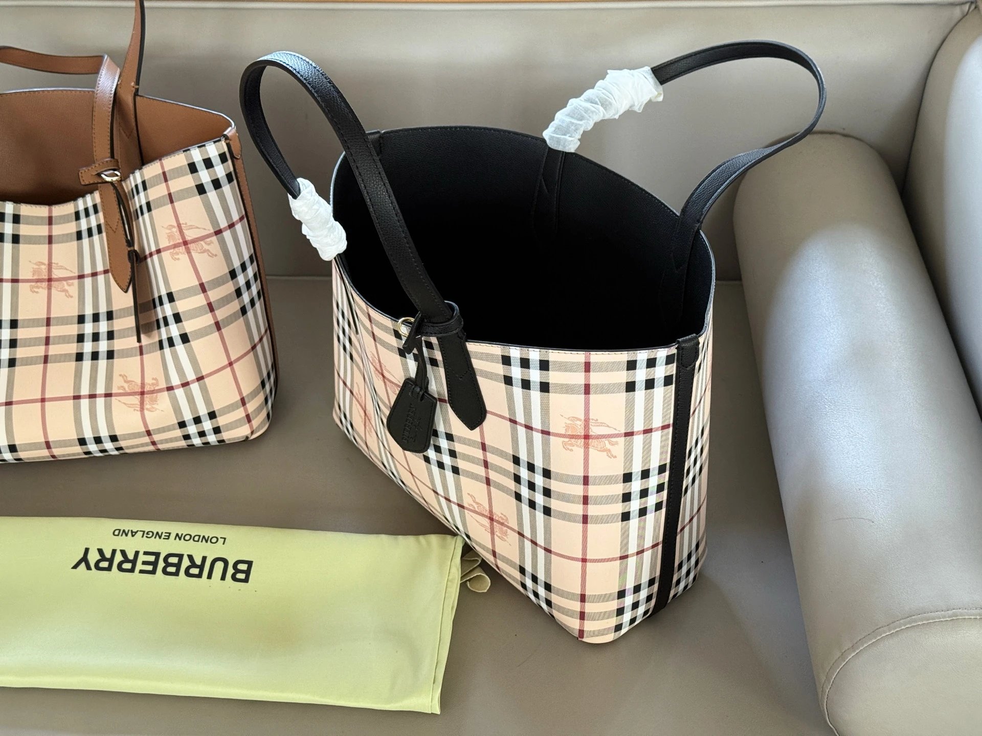 High quality double-sided tote shopping bag