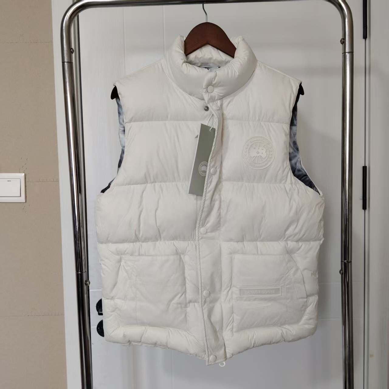 High quality goose vest cotton suit xs2xl