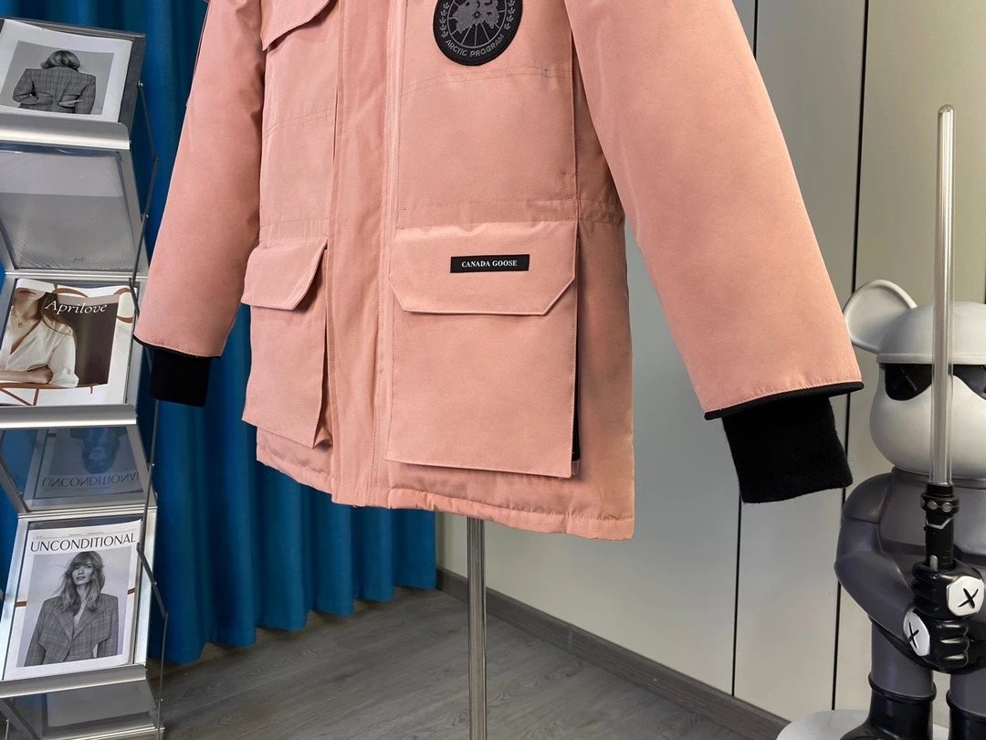 Winter long down jacket