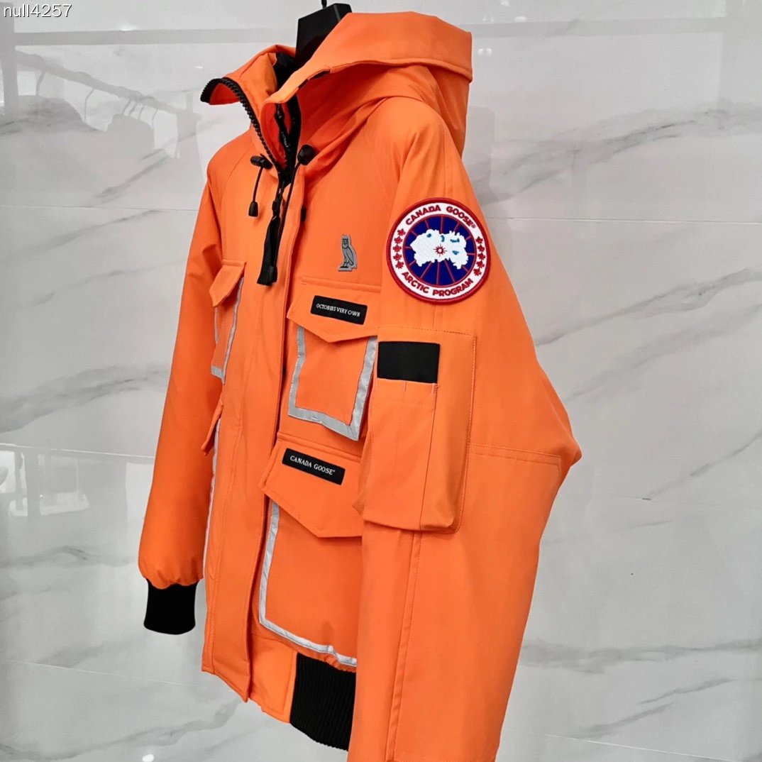 Winter warm pocket down jacket