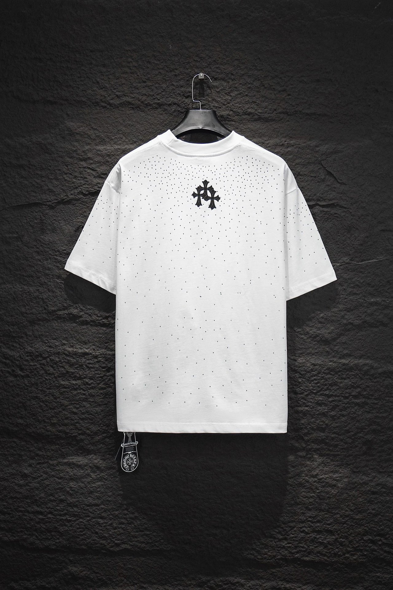 High quality cross print embroidered short sleeved 1:1 pls add : 18030258501 if you need size guide
