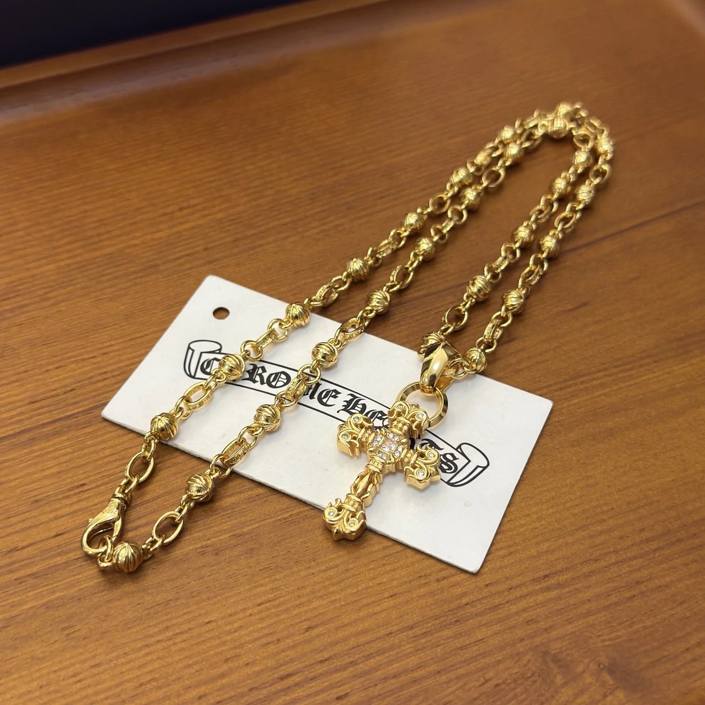 High quality Croheart Classic Cross Pendant Necklace