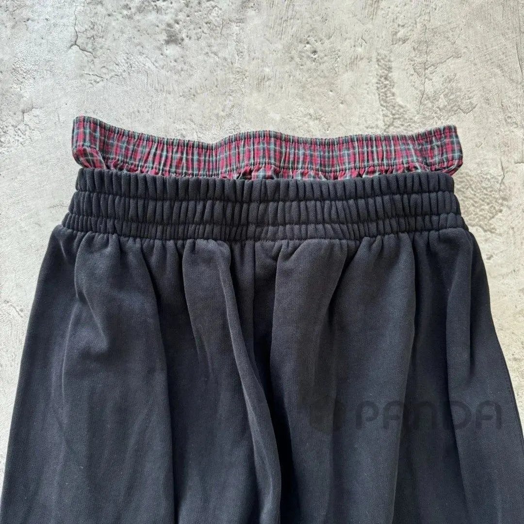 High quality spliced pants, please add : 18030258501 if you need size guidance
