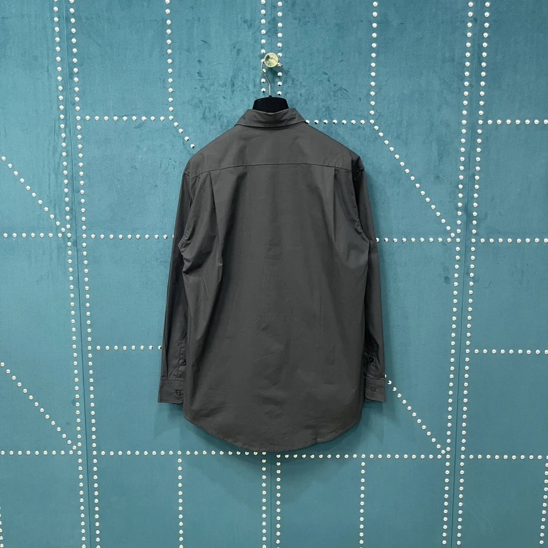 High quality embroidered long sleeved shirt