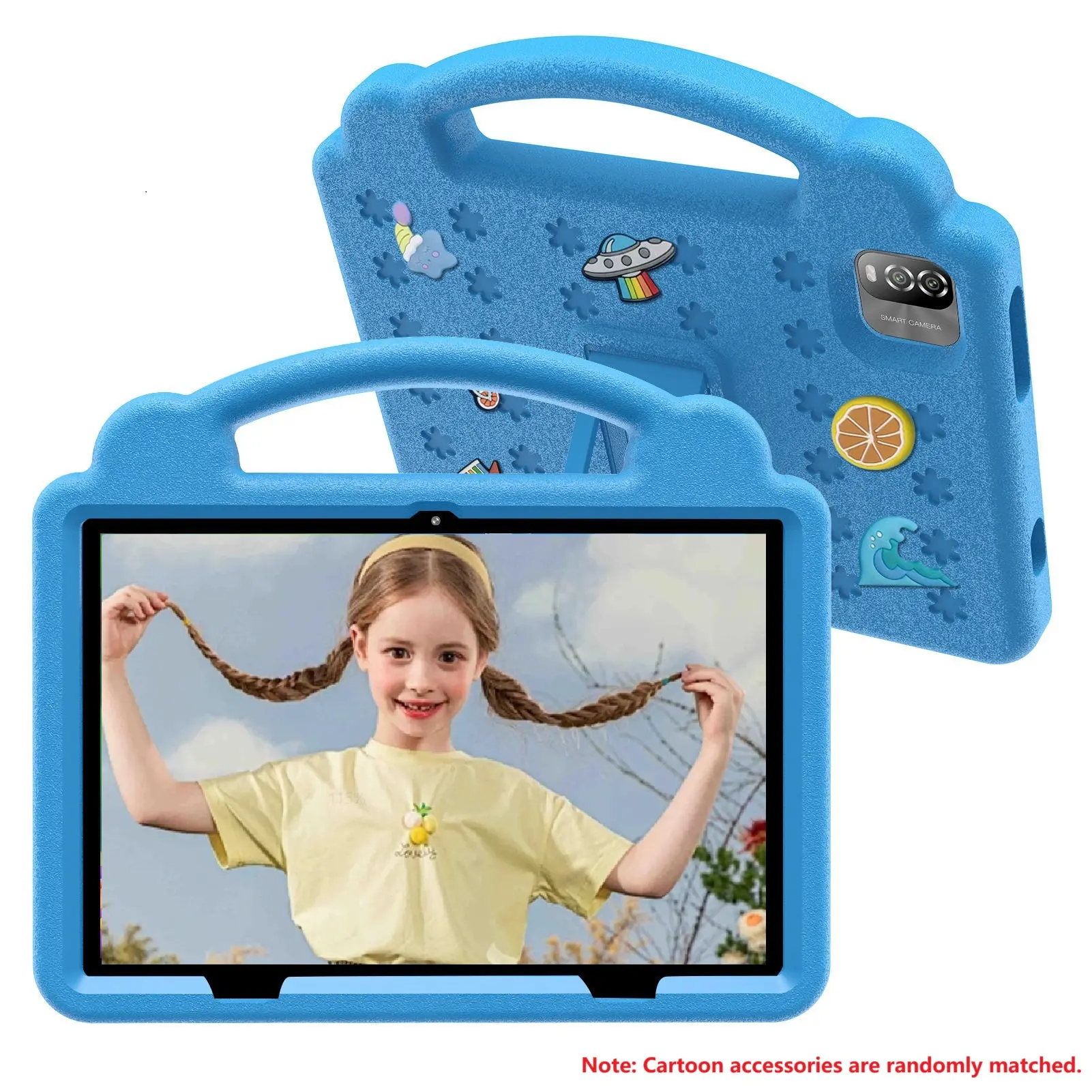 10.1-Inch Learning and Entertainment Tablet, Student Tablets, Educational Tablet with 2.4G Wi-Fi, GMS, Eye-Protection Screen, Parental Controls, Dual Cameras and Shockproof Case
