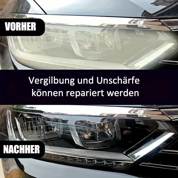 ⏳Begrenzte Zeit 50% Rabatt💥Scheinwerfer-Restaurierungsflüssigkeitsset für Autos