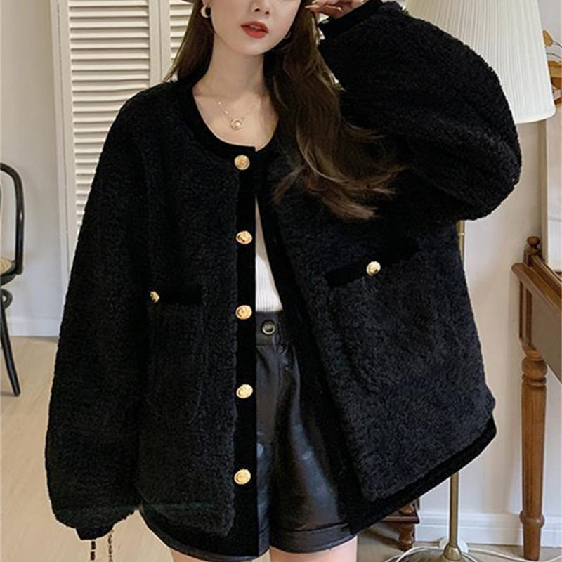 🔥HOT SALE 32.99🔥🎁Best Gift-Women's Winter Artificial Fleece Thickened Warm Coat(45%OFF)