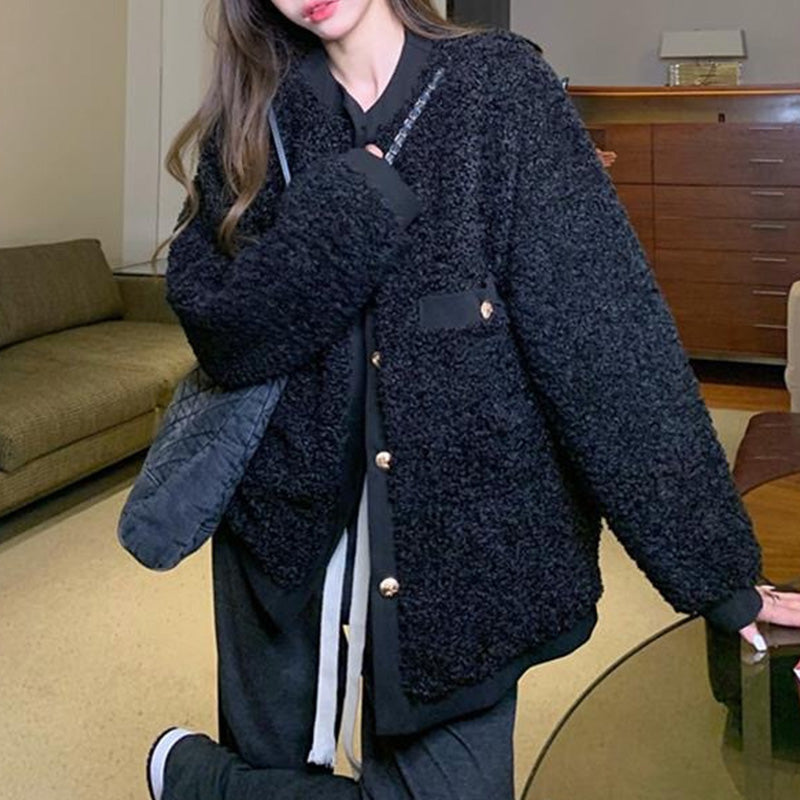 🔥HOT SALE 32.99🔥🎁Best Gift-Women's Winter Artificial Fleece Thickened Warm Coat(45%OFF)