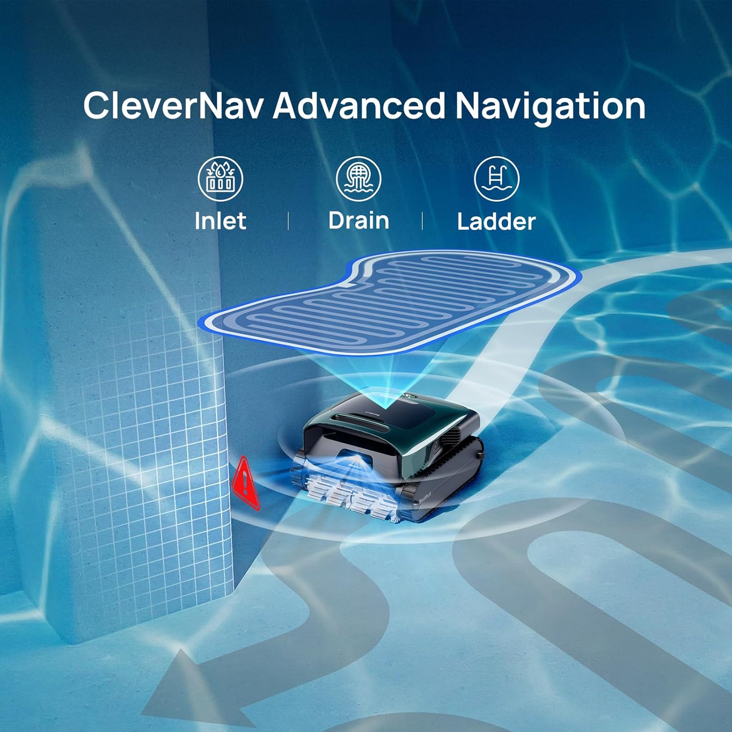 Beatbot AquaSense 2 Pro Cordless Robotic Pool Cleaner, Unmatched 5-in-1 Cleaning, Surface Parking, Skimmer with APP Control, Water Clarification, for Pools up to 3,875 Sq.ft – Obsidian