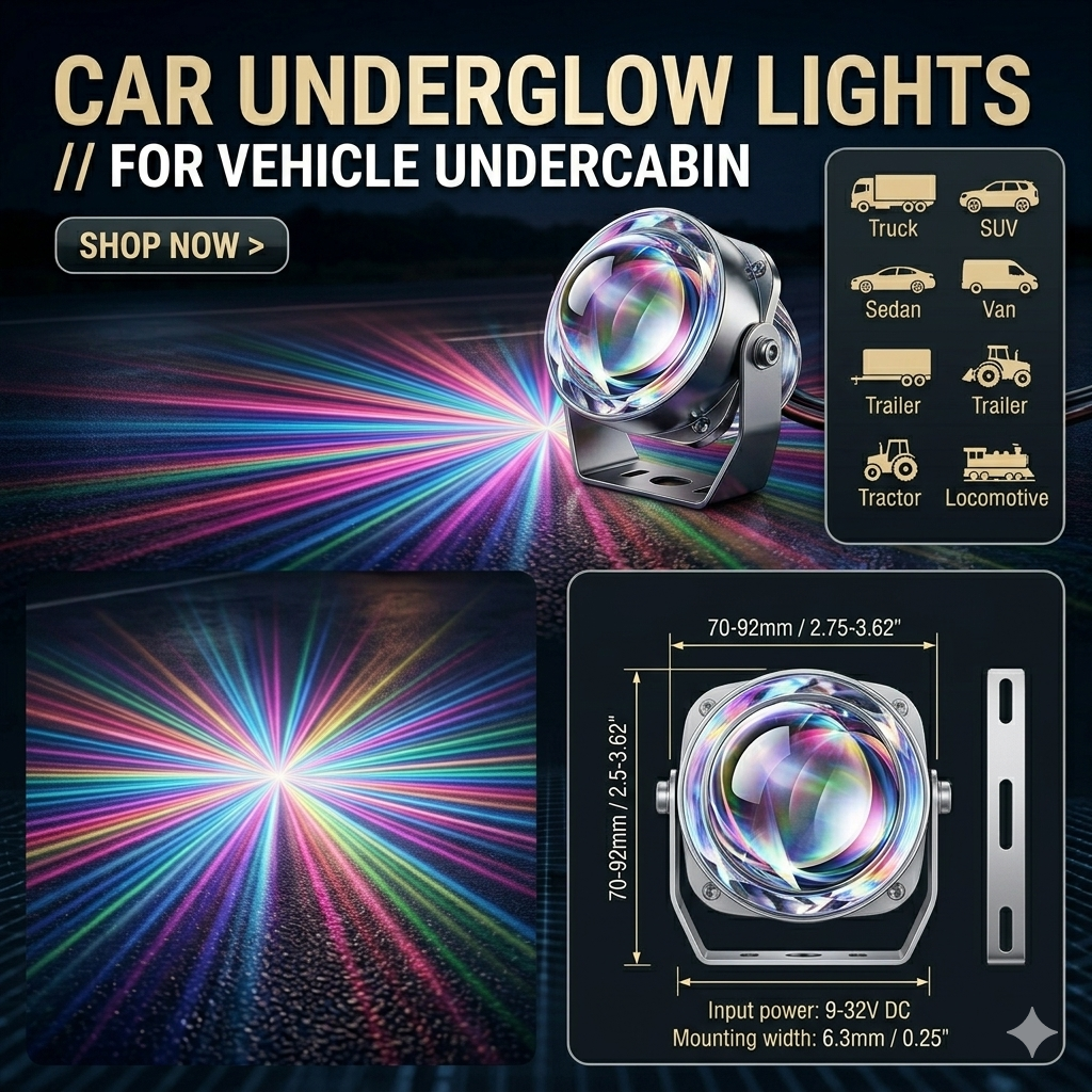 Universal Waterproof LED Underglow Chassis Lights