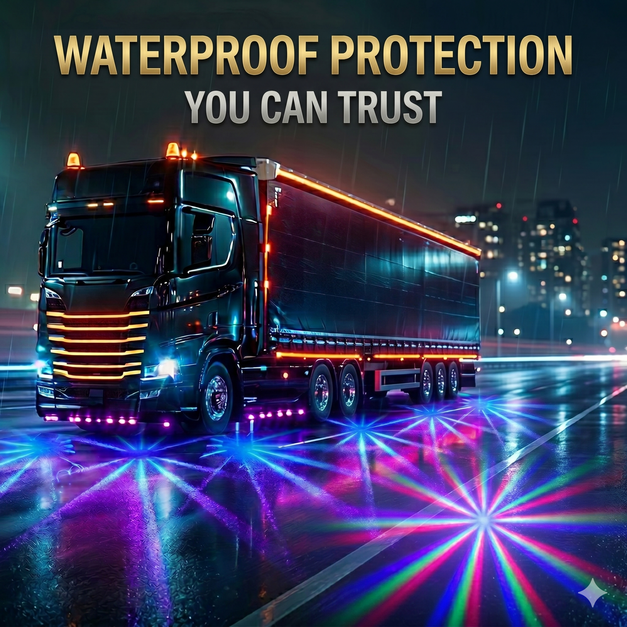 Universal Waterproof LED Underglow Chassis Lights