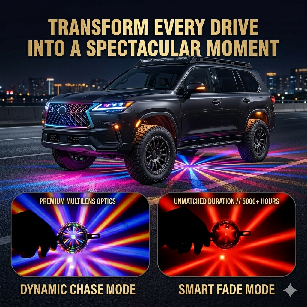 Universal Waterproof LED Underglow Chassis Lights