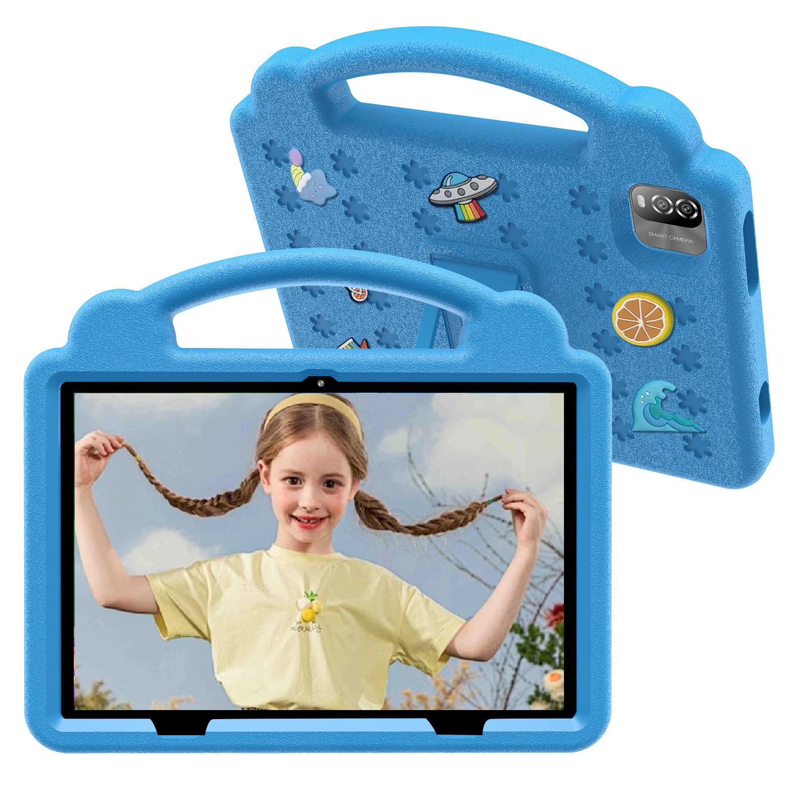 10.1-Inch Learning and Entertainment Tablet, Student Tablets, Educational Tablet with 2.4G Wi-Fi, GMS, Eye-Protection Screen, Parental Controls, Dual Cameras and Shockproof Case