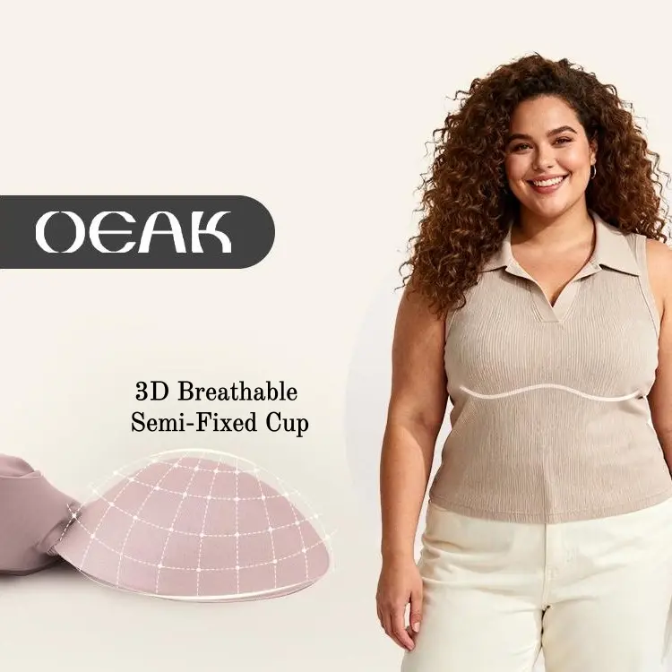 OEAK Women Jelly Bras Wirefree Full Coverage No Underwire Everyday Bras Comfortable Wireless Padded Tshirt Bra