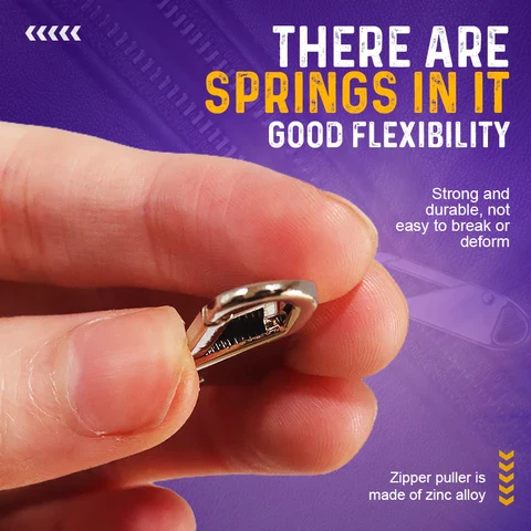 Universal abnehmbarer Reißverschluss-Schieber (1 SET/8pcs)