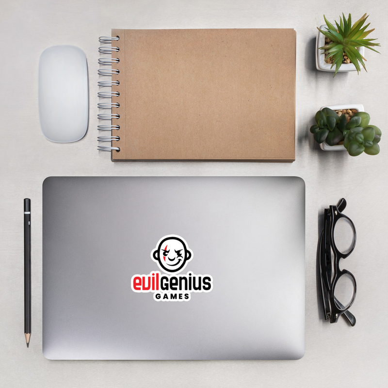Evil Genius Games Stickers