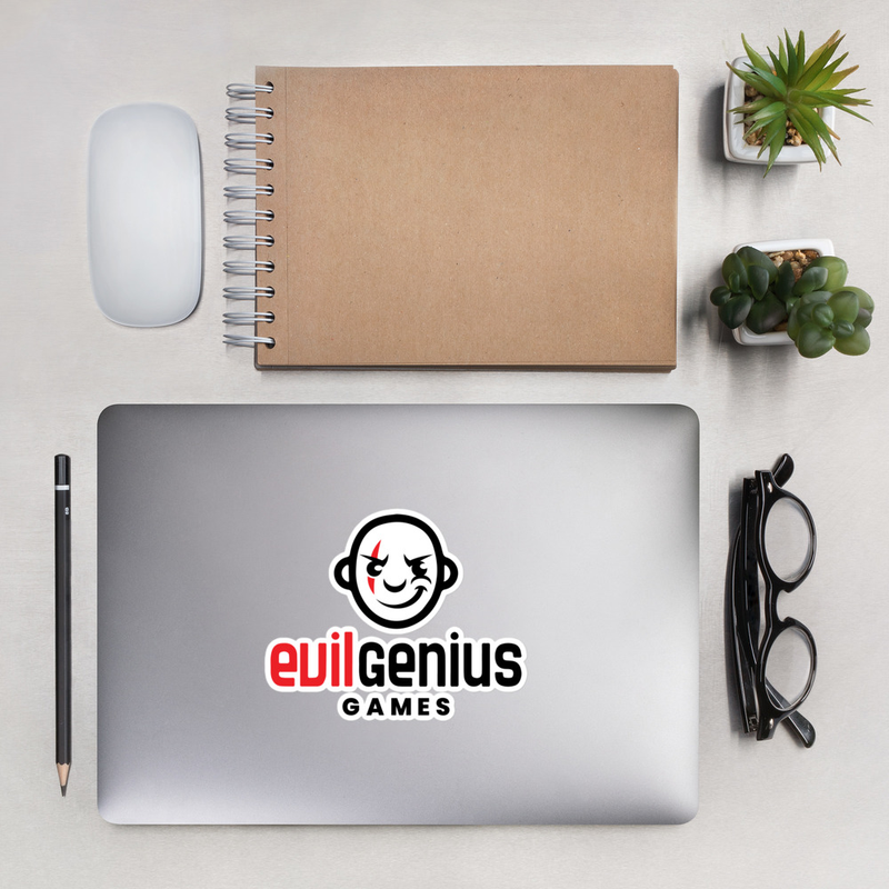 Evil Genius Games Stickers