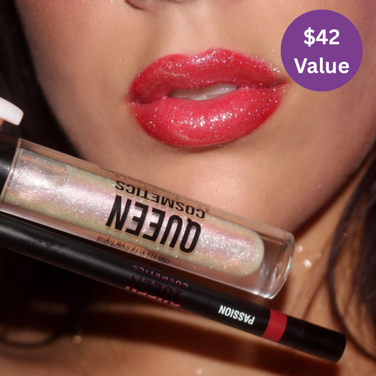 Cosmic Flame Lip Kit - Queen cosmetics 