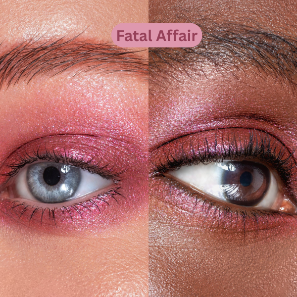 Sublime Hearts Refillable Metallic Eyeshadow - Queen cosmetics 