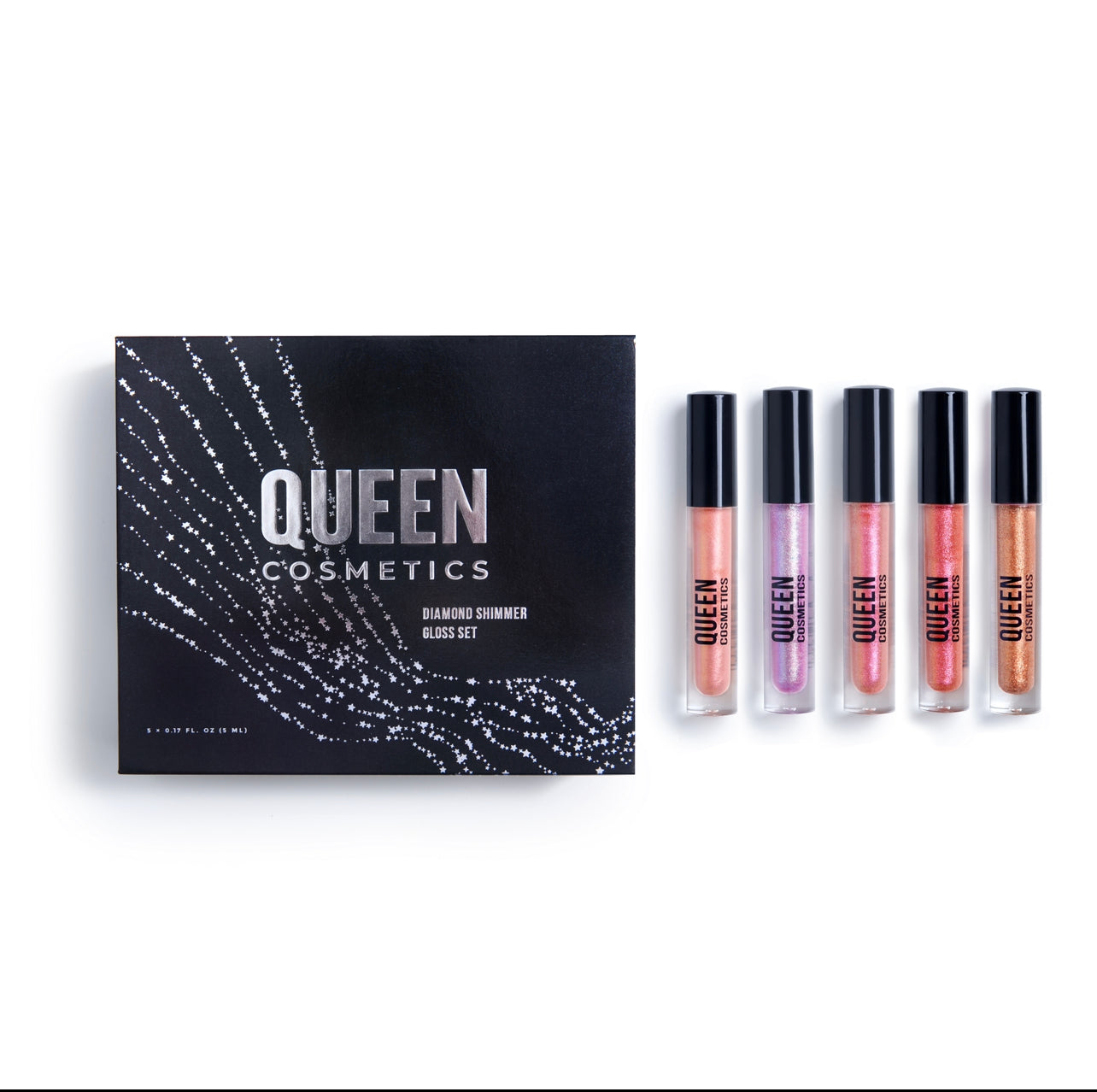 Diamond Shimmer Gloss PR box - Queen cosmetics 