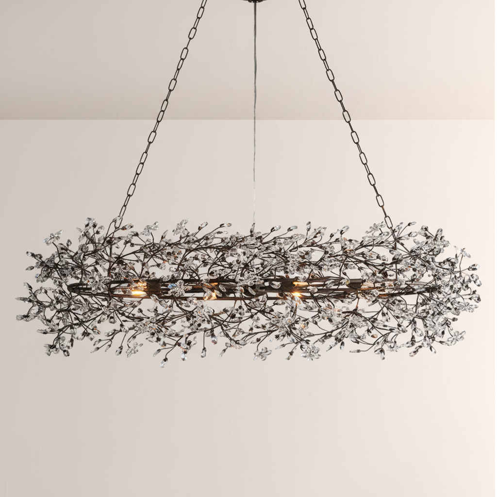 Fiore Oval Chandelier - ebuylight