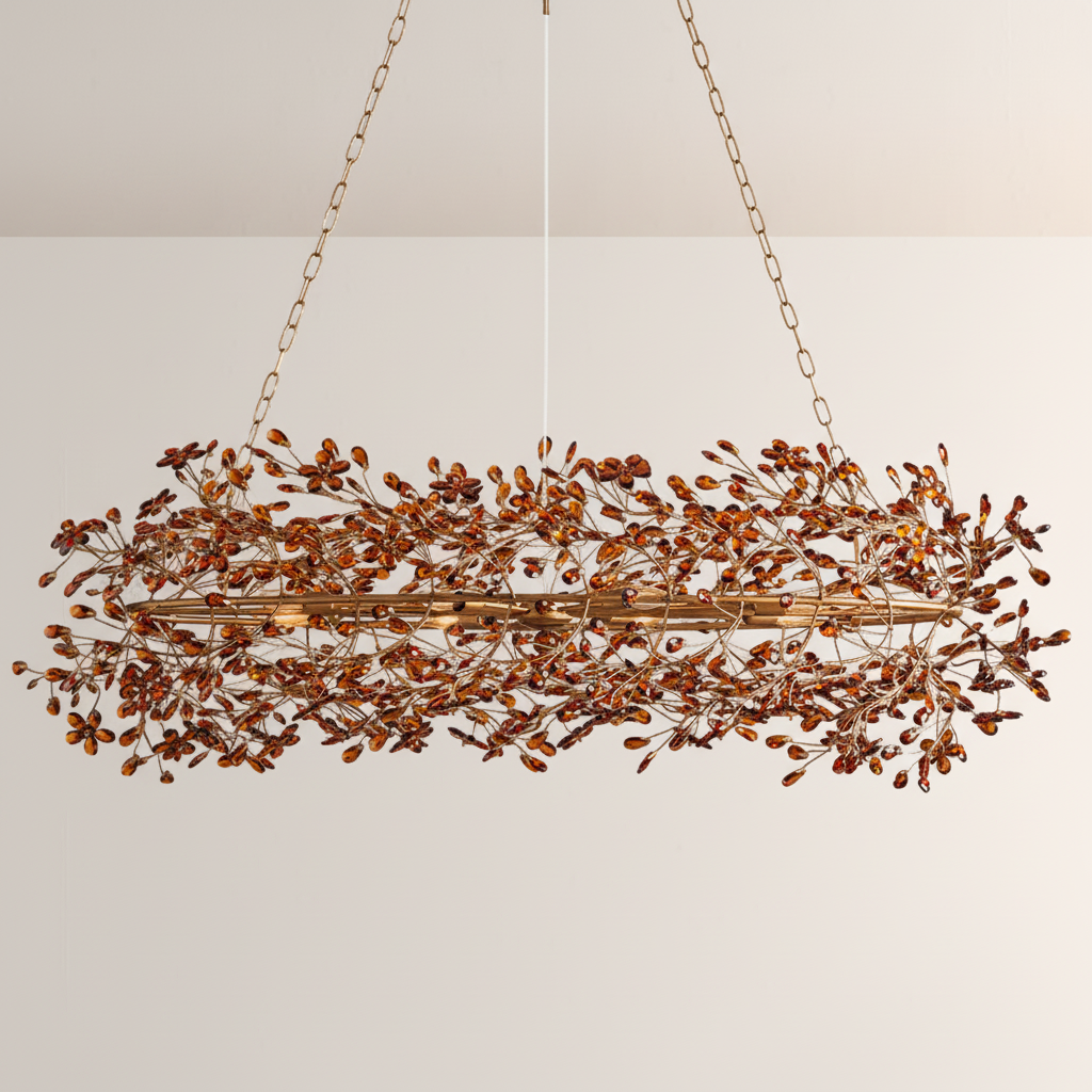 Fiore Oval Chandelier - ebuylight
