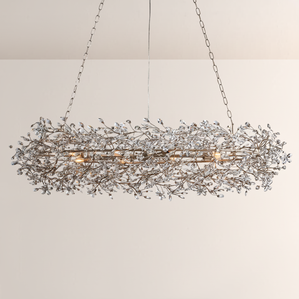 Fiore Oval Chandelier - thebelacan