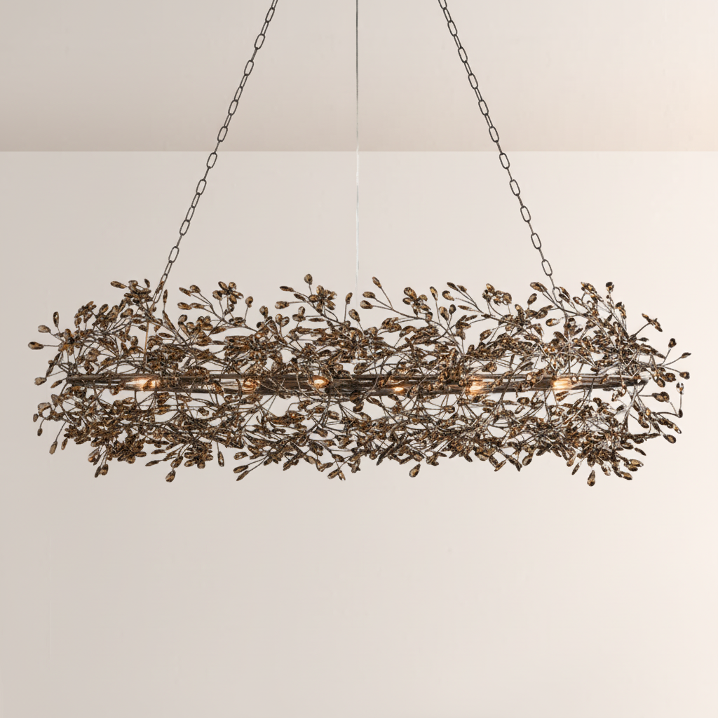 Fiore Oval Chandelier - thebelacan