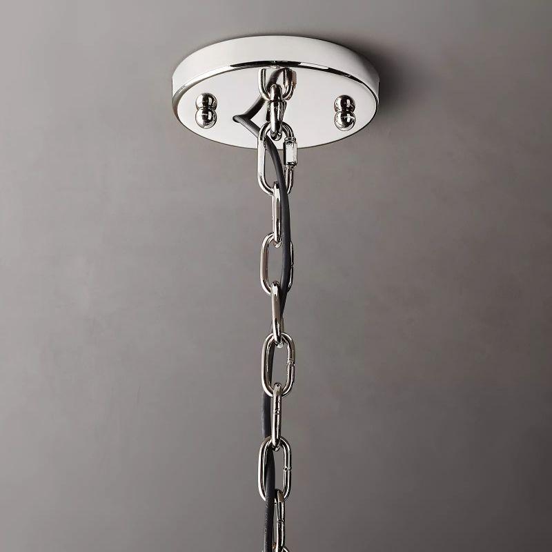 Harson Calcite Round Chandelier 31" - ebuylight