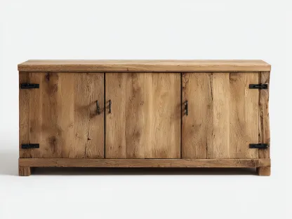 Credenza 170x45x85 cm Legno rustico Stile vintage-Craftgetyard