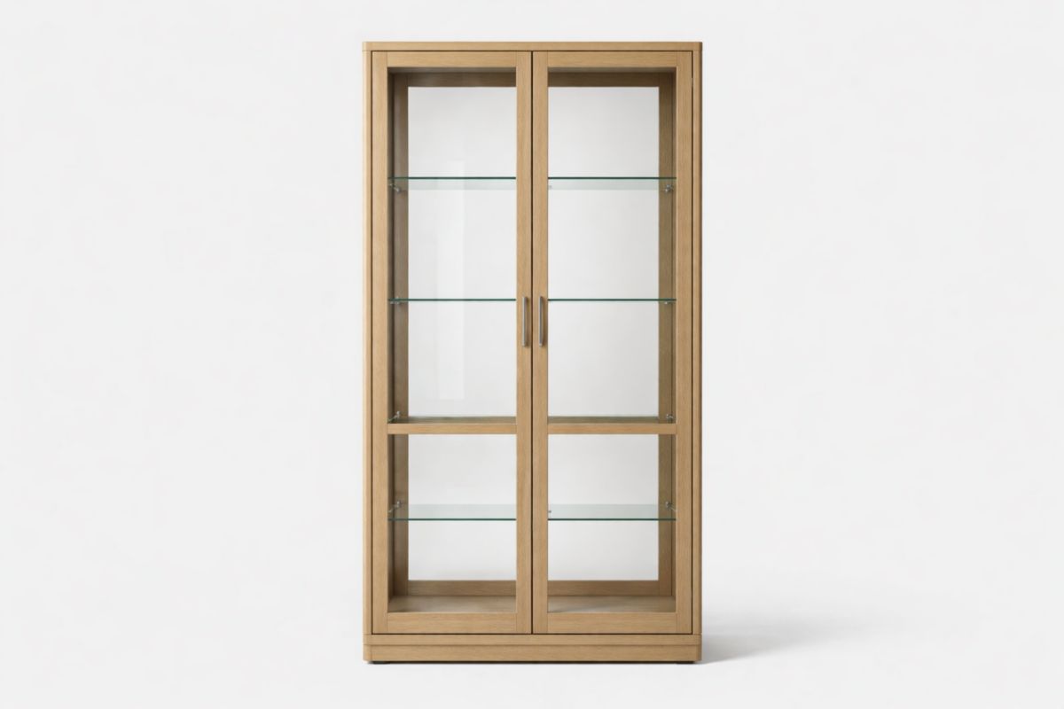 Mobilier de rangement avec Portes en Verre Trempé