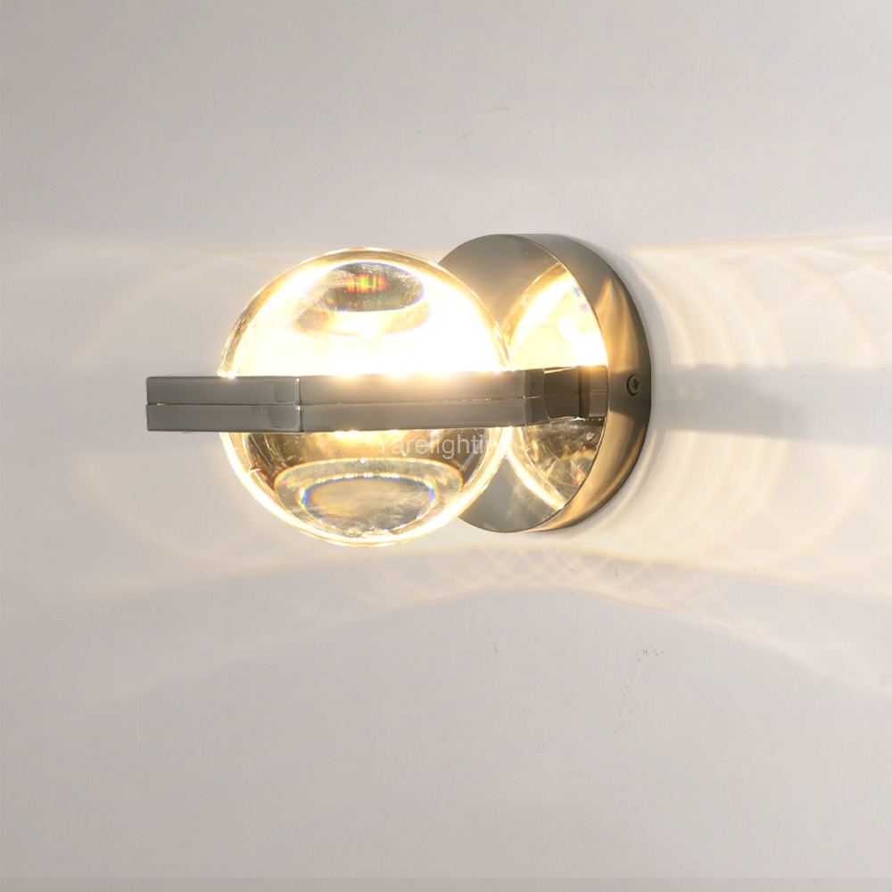 Cosmos Crystal Ball Sconce