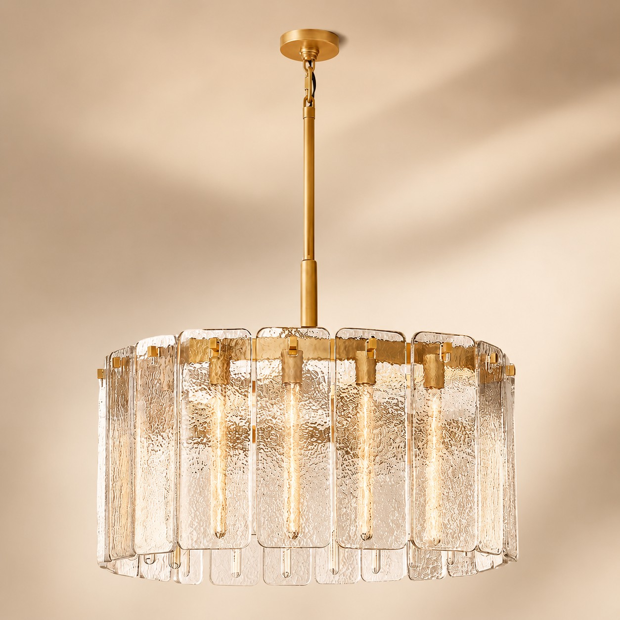 Camelot Glass Round Chandelier 36″