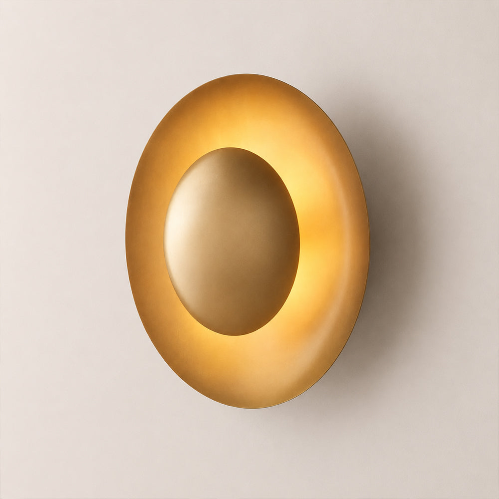 Inspired Cosmic Dish Sconce