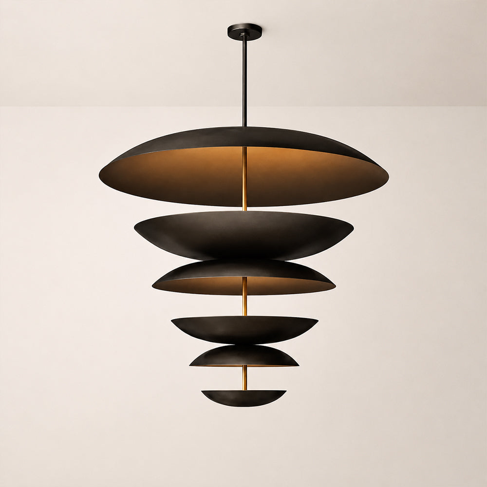 Inspired Cosmic Three-Tier Chandelier